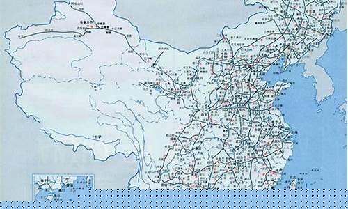 中国铁路分布图高清版大地图下载(中国铁路地图)_https://www.eamstsz.com_深交所_第1张